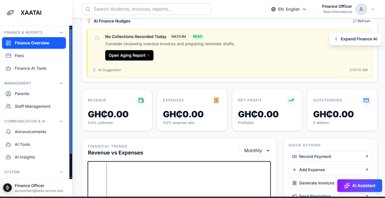 One connected workspace